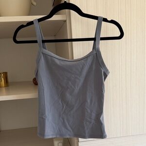 Aritzia Golden BUTTER Tumbler Tank - Blue